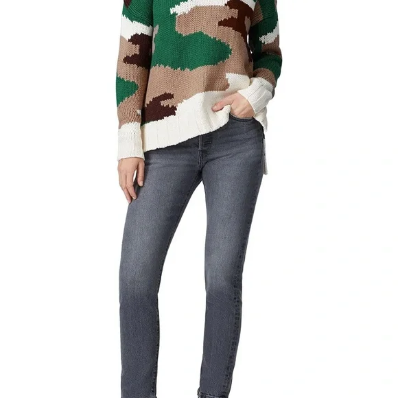 525 America Camo Chunky Knit Turtleneck Sweater - Picture 6 of 7